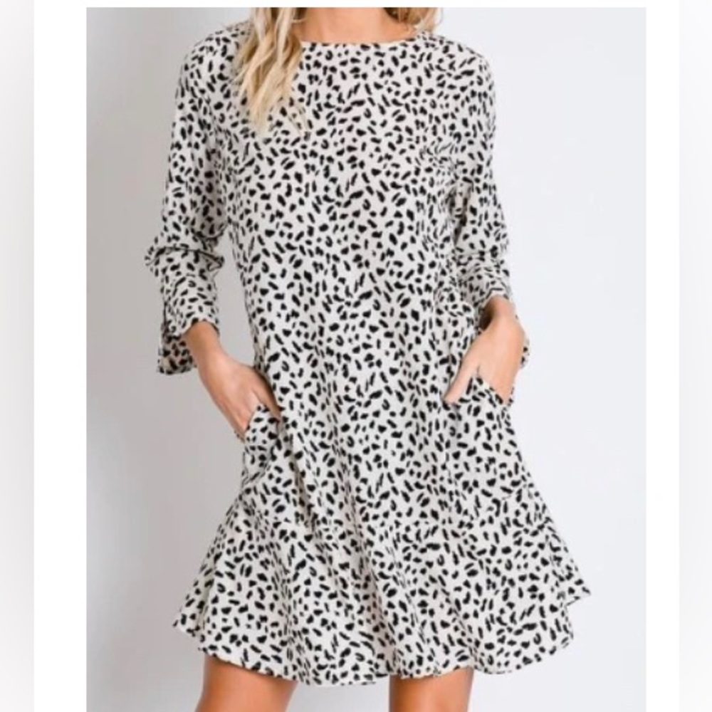 Davi&Dani Animal Print Dress